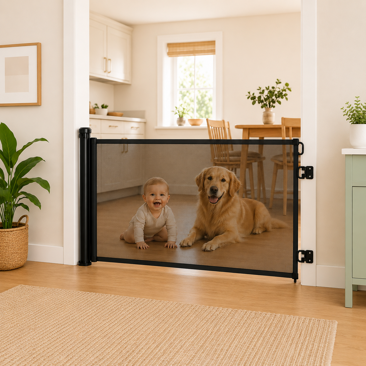 Retractable Safety Gate