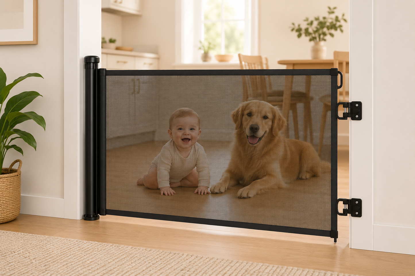 Retractable Safety Gate